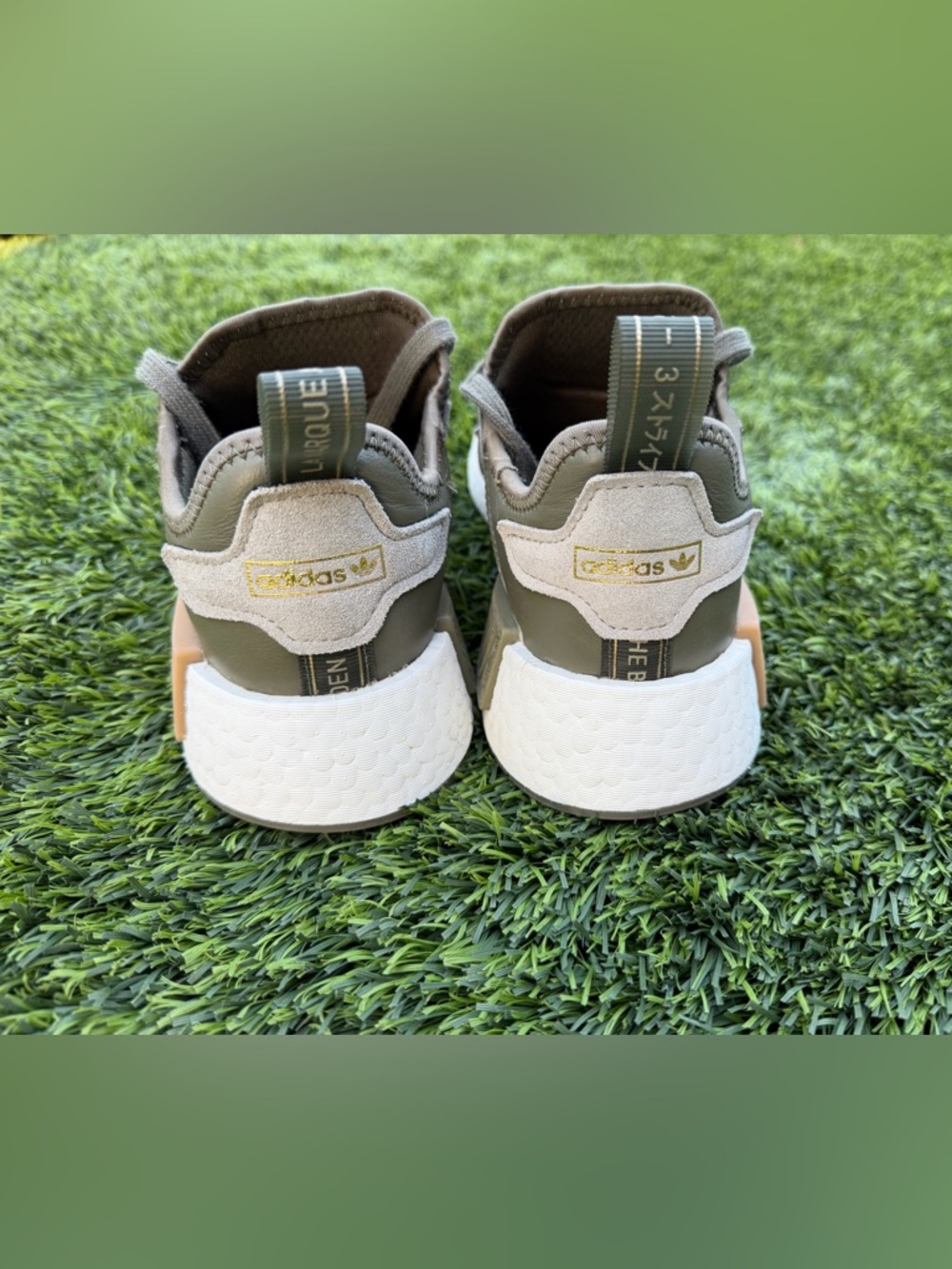 adidas Olive Green Sneakers - Picture 3 of 4